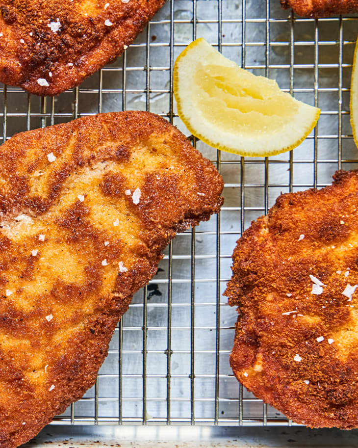 Chicken Milanese Recipe (ExtraCrispy PanFried Chicken Cutlets) The